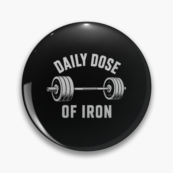 Item preview, Daily Dose of Iron Gym Edition Barbell Workout Motivation designed and sold by 365CarMods Official.