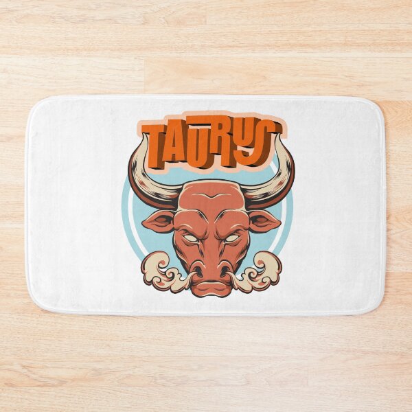 Item preview, Taurus - orange & blue designed and sold by priyankajustine.