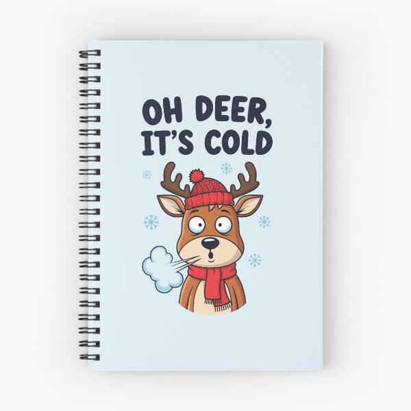 Item preview, Funny Oh Deer It Is Cold Winter Reindeer designed and sold by Amir Faysal.