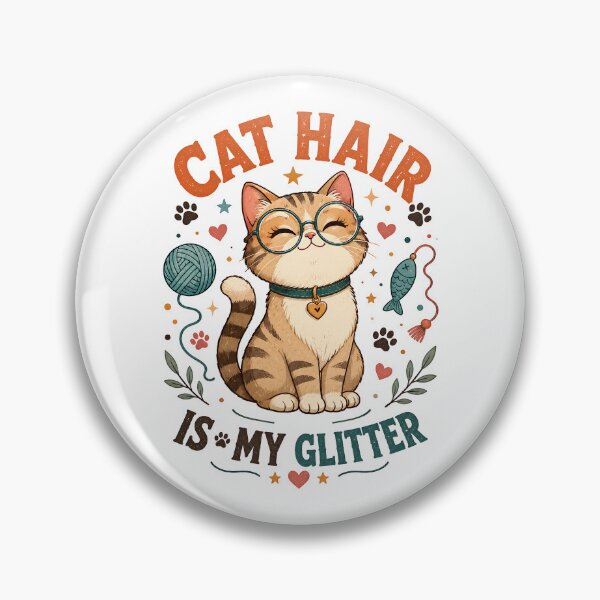 Item preview, CAT HAIR IS MY GLITTER designed and sold by Horizon-Design.