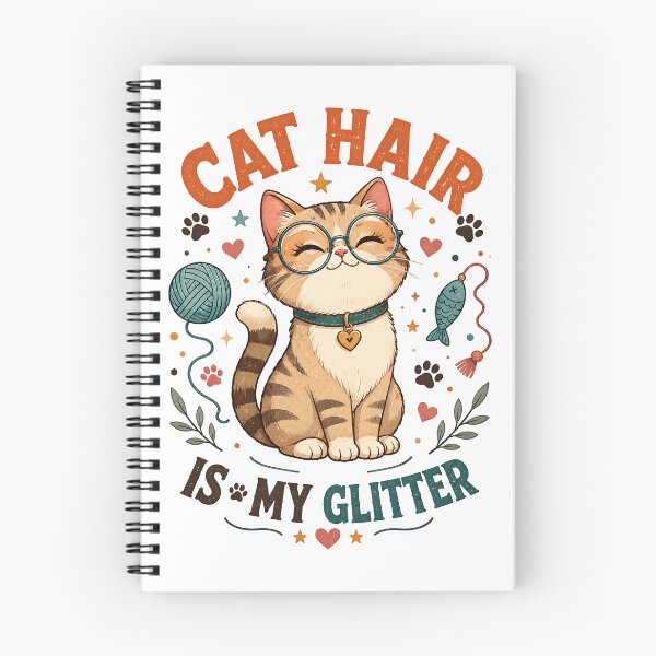 Item preview, CAT HAIR IS MY GLITTER designed and sold by Horizon-Design.