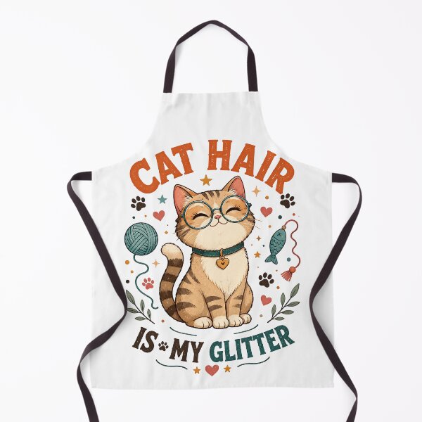 Item preview, CAT HAIR IS MY GLITTER designed and sold by Horizon-Design.