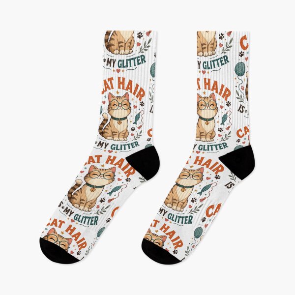 Item preview, CAT HAIR IS MY GLITTER designed and sold by Horizon-Design.