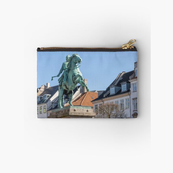 Item preview, Equestrian Statue Flanked by Homes at Hojbro Plads, Copenhagen designed and sold by jrtwynam.