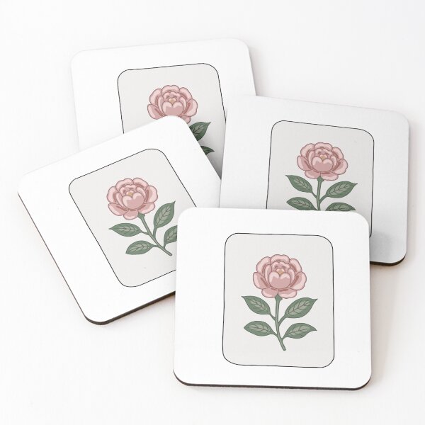 Item preview, Mahjong Flower Tile designed and sold by jennaelghatit.