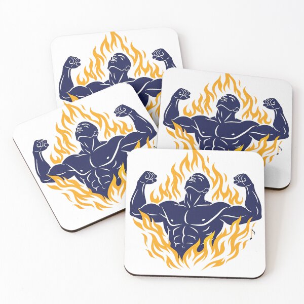 Item preview, Fire Strength – Powerful Flame Silhouette Art designed and sold by CompanArts.