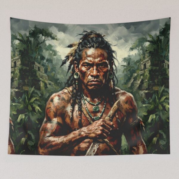 Item preview, Apocalypto Historical Survival Thriller Tribute Art Poster designed and sold by Art's Diner.