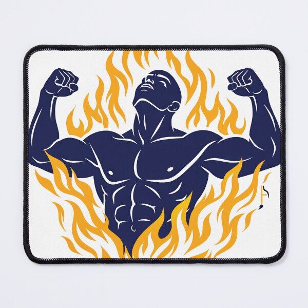 Item preview, Fire Strength – Powerful Flame Silhouette Art designed and sold by CompanArts.