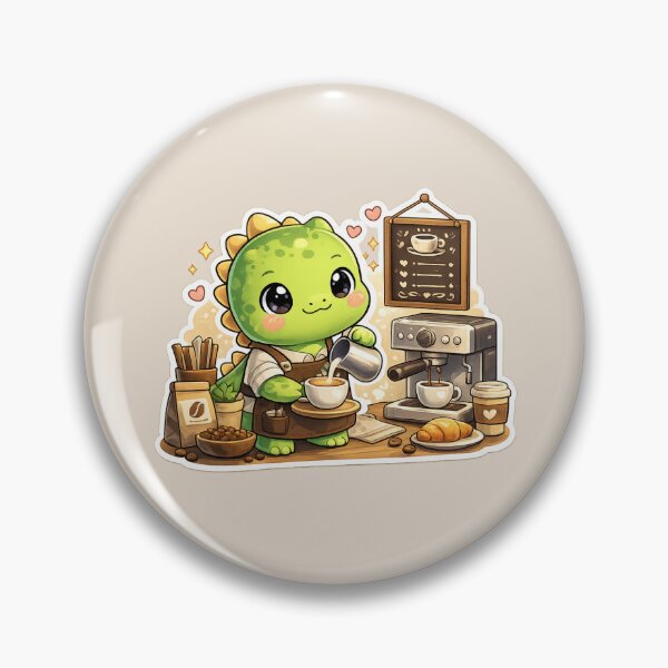 Item preview, Little Dino Barista Coffee Shop designed and sold by Safe Haven Pets.