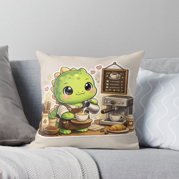 Item preview, Little Dino Barista Coffee Shop designed and sold by Safe Haven Pets.