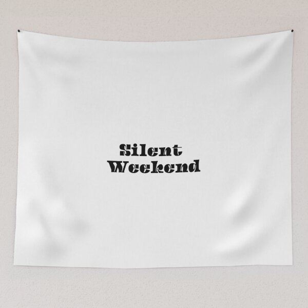 Item preview, Silent Weekend Funny Introvert No Plans JOMO Slogan Tee designed and sold by FarazDesign110.