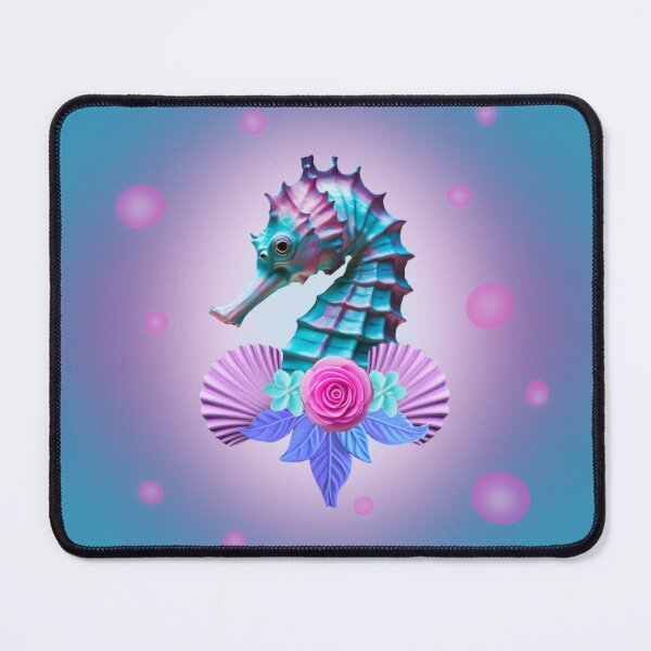 Item preview, Psycho Seahorse, lilac designed and sold by MissMelsa.
