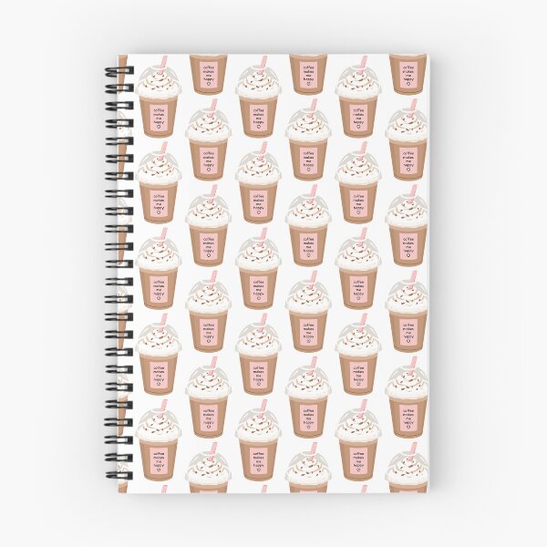 Item preview, Iced Frappuccino Whipped Cream Happy Coffee Quote designed and sold by Anne97s.