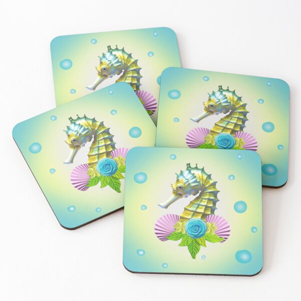 Item preview, Psycho Seahorse, yellow designed and sold by MissMelsa.