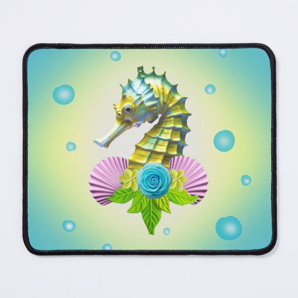 Item preview, Psycho Seahorse, yellow designed and sold by MissMelsa.