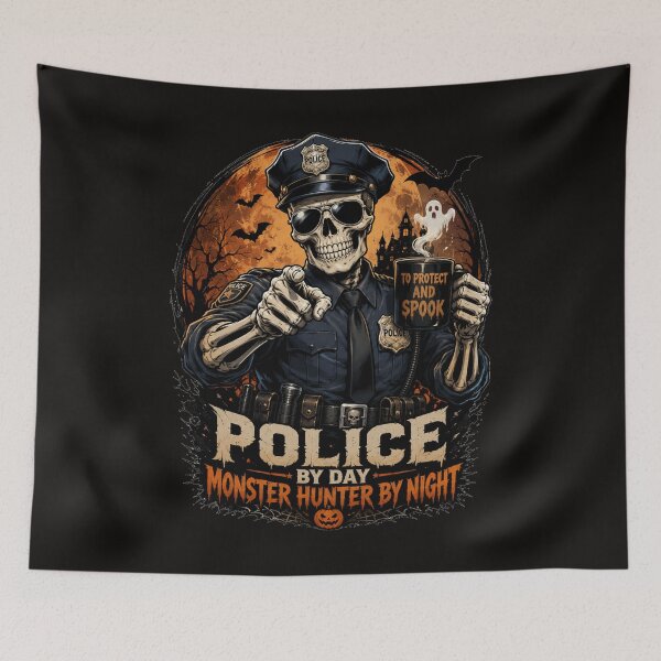Item preview, Halloween Police  designed and sold by Brejko.