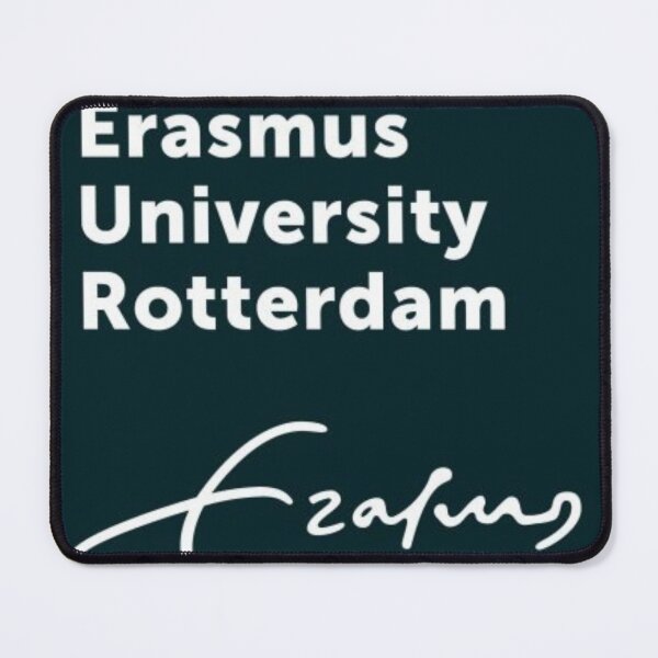 Artikelvorschau, Erasmus-Universität Rotterdam Logo-T-Shirt | Geschenk für Alumni und Studierende entworfen und verkauft von BestDetailer.