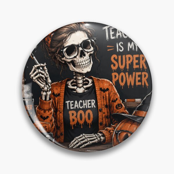 Item preview, HALLOWEEN TEACHER designed and sold by Brejko.