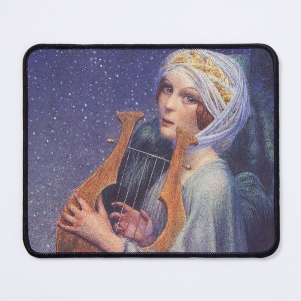 Item preview, femme à la lyre  by Carlos Schwabe designed and sold by Vintage Designs +.