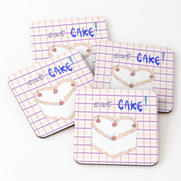 Item preview, Kitchen poster - “Eat Cake!” designed and sold by Tabsprints.