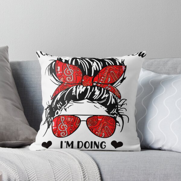 Item preview, Band Mom Messy Bun Hair I'm Doing Band Mom Stuff Mother Day designed and sold by Trezcharacts.