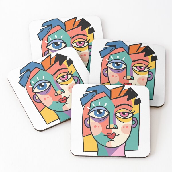 Item preview, Cubist Two Faces designed and sold by VictoriaaStore.