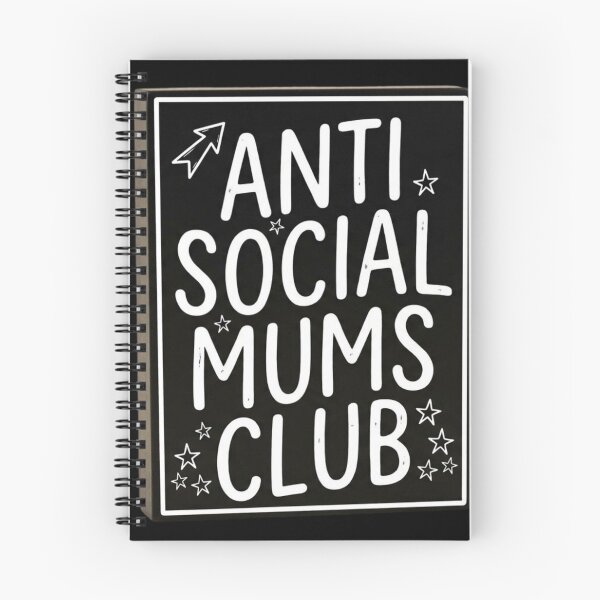 Item preview, Anti social Mums Club designed and sold by The Creepy Kooky Coven.