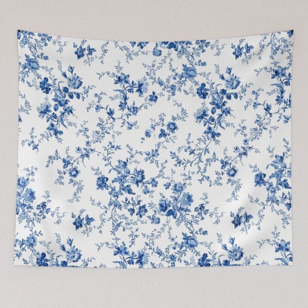 Item preview, Blue Flower pattern  designed and sold by Differenceee.