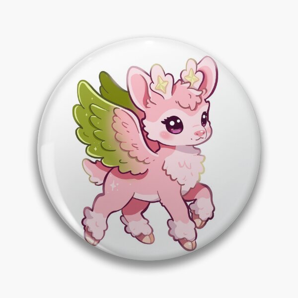 Item preview, kawaii magical fantasy deer angelic  designed and sold by Mypixieart.