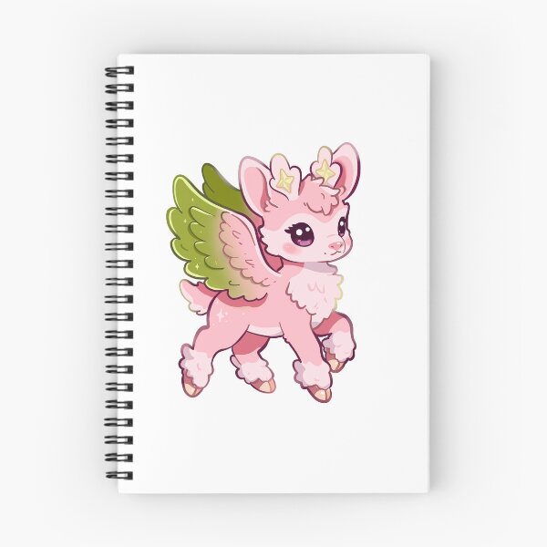 Artikelvorschau, kawaii magical fantasy deer angelic entworfen und verkauft von Mypixieart.