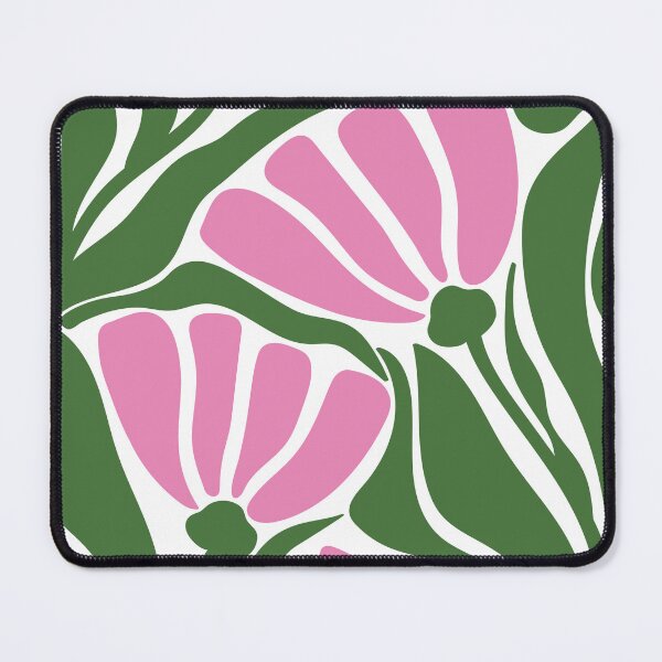 Item preview, Retro Pink Wildflower Botanical Pattern designed and sold by chyzh-arts.