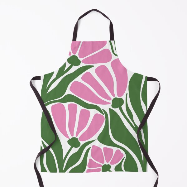 Item preview, Retro Pink Wildflower Botanical Pattern designed and sold by chyzh-arts.