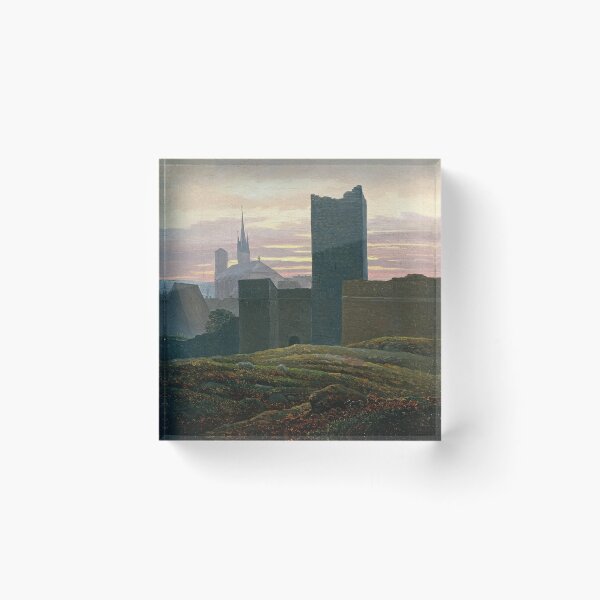 Item preview, Carl Gustav Carus The Imperial Castle in Eger designed and sold by Vintage Designs +.