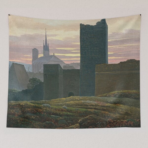 Item preview, Carl Gustav Carus The Imperial Castle in Eger designed and sold by Vintage Designs +.
