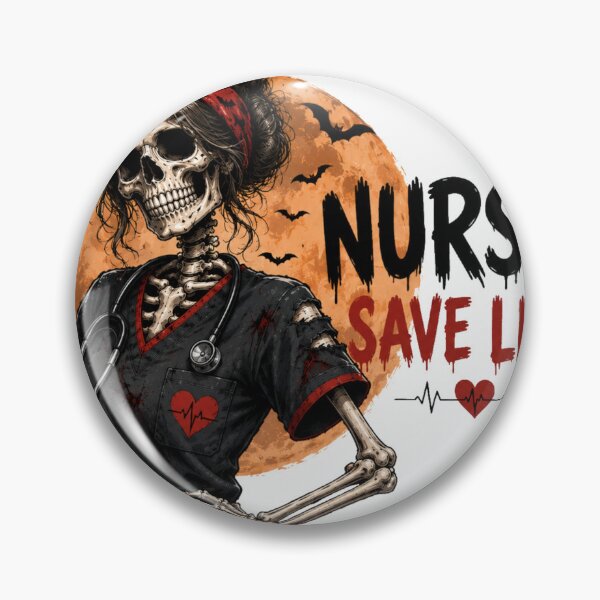 Item preview, NURSE HALLOWEEN designed and sold by Brejko.