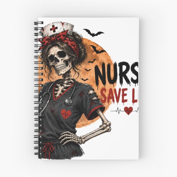 Item preview, NURSE HALLOWEEN designed and sold by Brejko.