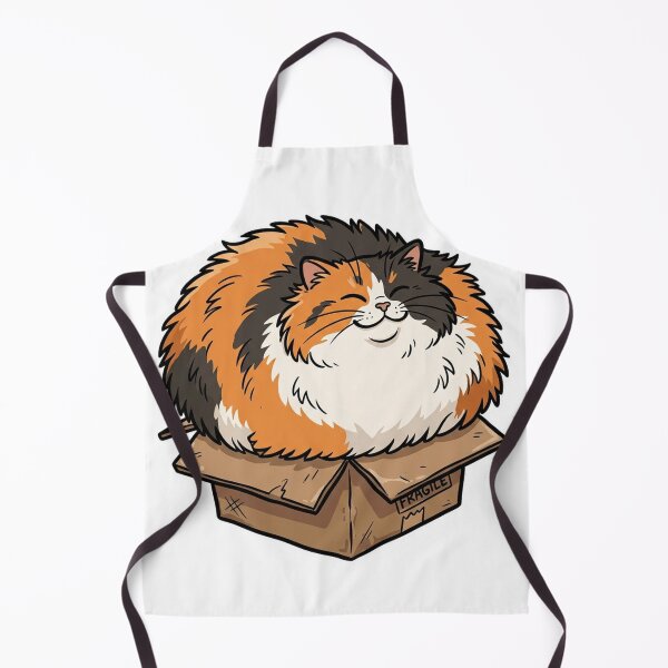 Item preview, Cat Squeezed Into Tiny Box designed and sold by YNAMREG.