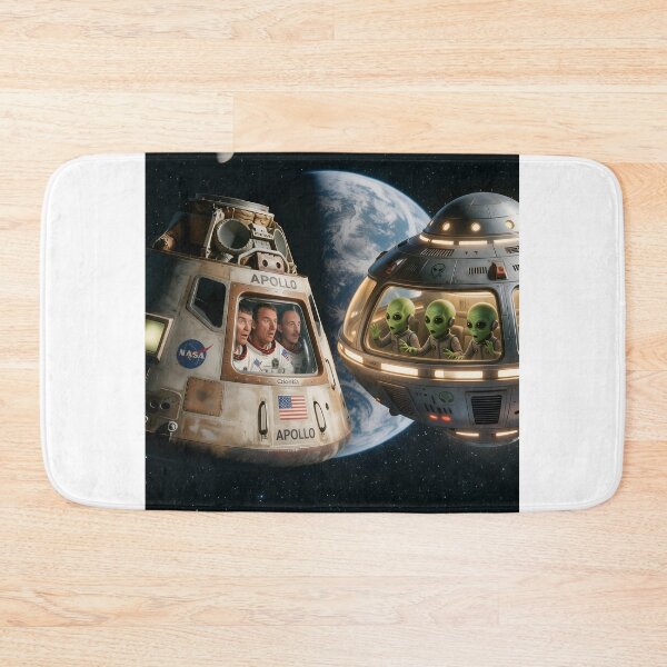 Item preview, NASA crew meet Martians designed and sold by WiseBow.