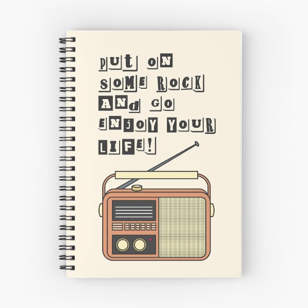 Item preview, Put On Some Rock and Go Enjoy Your Life designed and sold by BuenoStudio.