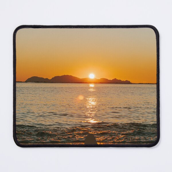 Item preview, Beach Sunrise Sunset Ocean Waves designed and sold by Black Signal.