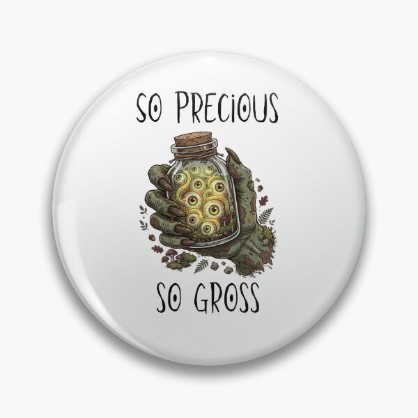 Item preview, So Precious So Gross Eyeballs Jar Goblincore Monster Hand Halloween Weirdcorecreepy cute designed and sold by Neurospicy Trolls.