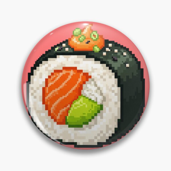 Item preview, Pixel Sushi Roll designed and sold by VictoriaaStore.
