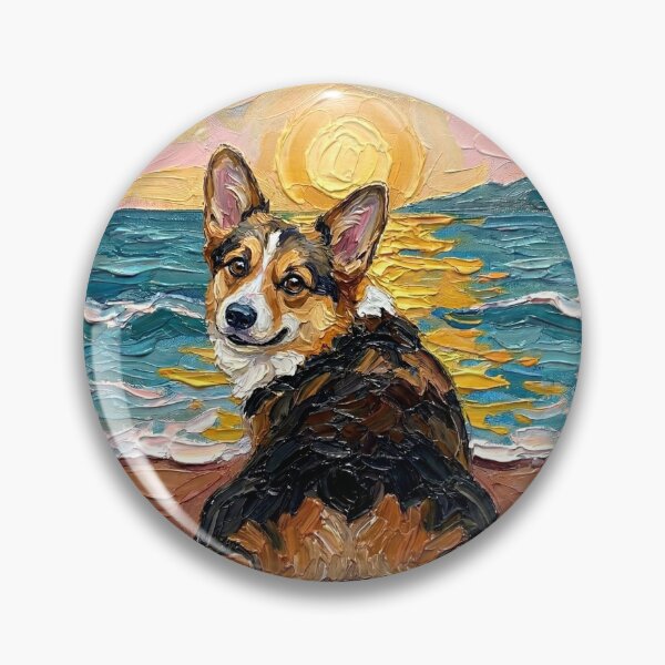 Item preview, Tri Color Corgi Sploot designed and sold by AjaTrier.