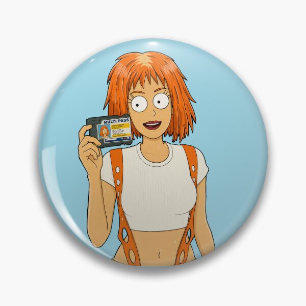 Item preview, Leeloo Dallas Multi-Pass designed and sold by SideQuest - Scribbled Chaos!.