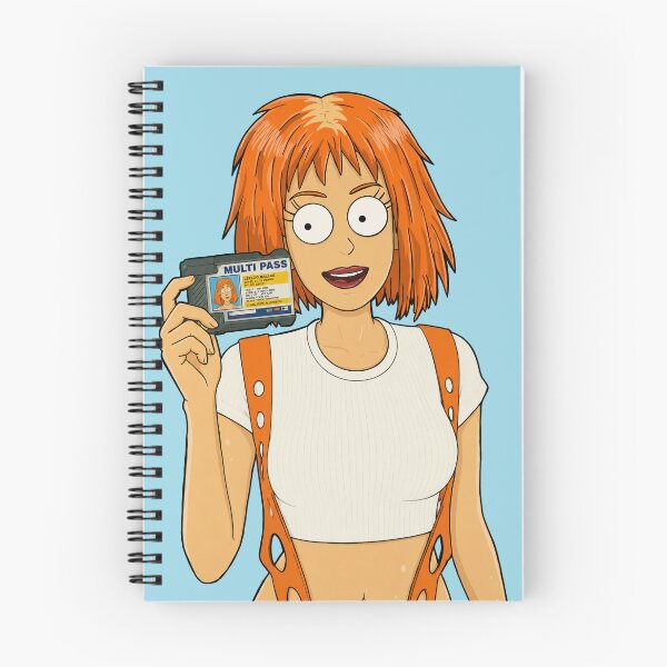 Item preview, Leeloo Dallas Multi-Pass designed and sold by SideQuest - Scribbled Chaos!.