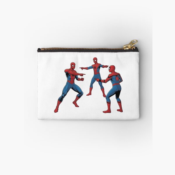 Aperçu de l'œuvre Mème drôle de 3 Spiderman pointant du doigt créée et vendue par HokutoKaiStore.