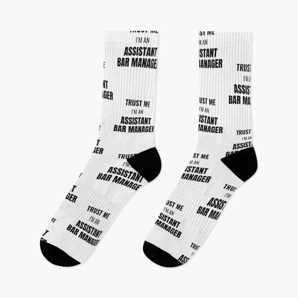 Item preview, Trust Me I'm an Assistant Bar Manager (Black) designed and sold by ShipCrewNation.