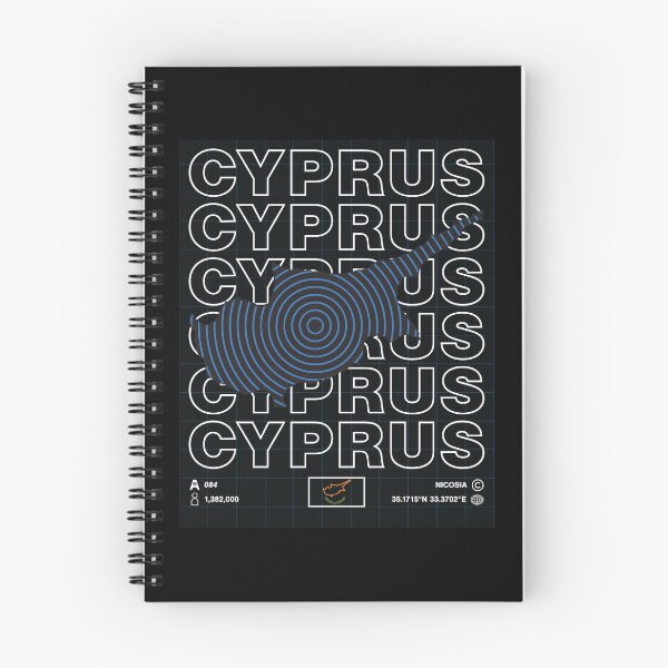Item preview, Cyprus Minimal Map designed and sold by Atlas-Array.