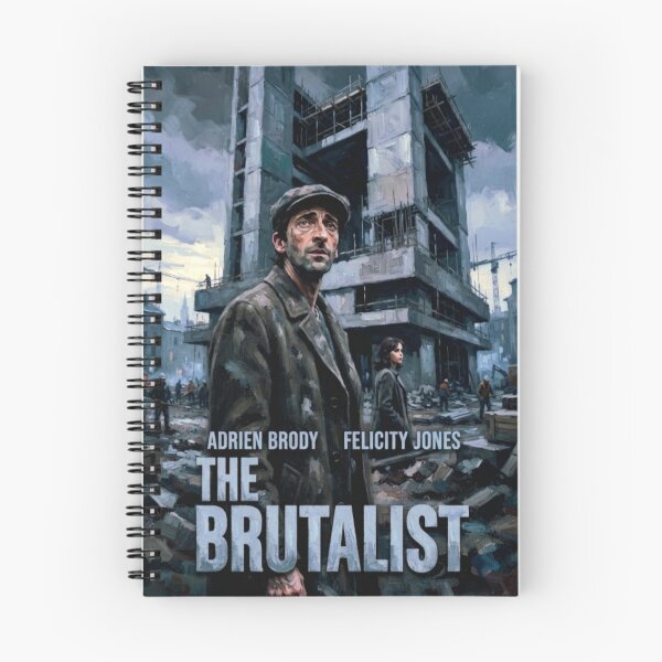 Item preview, The Brutalist Historical Drama Tribute Art Poster designed and sold by Art's Diner.