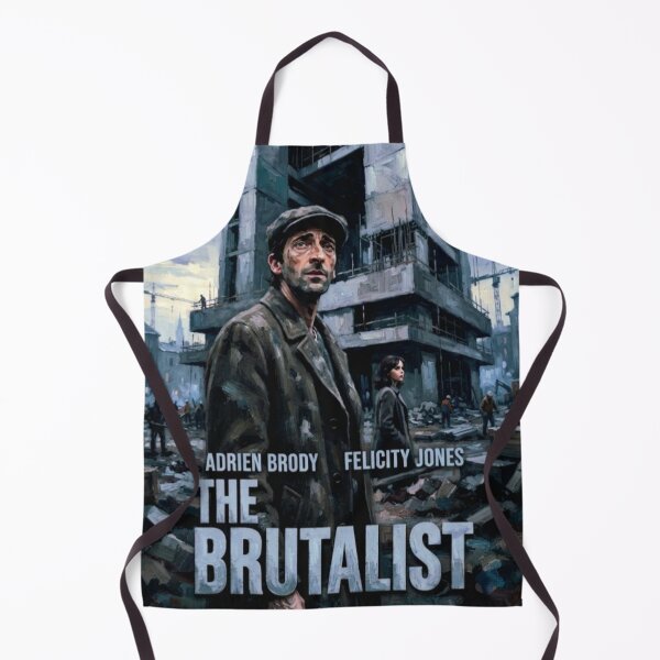 Item preview, The Brutalist Historical Drama Tribute Art Poster designed and sold by Art's Diner.